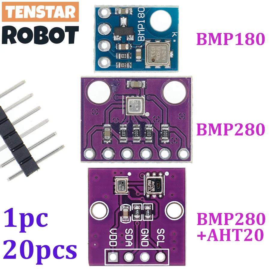 GY-68  BMP180 BMP280 AHT20+BMP280 Digitális barometric Sürgetés Érzékelő Modul számára arduino