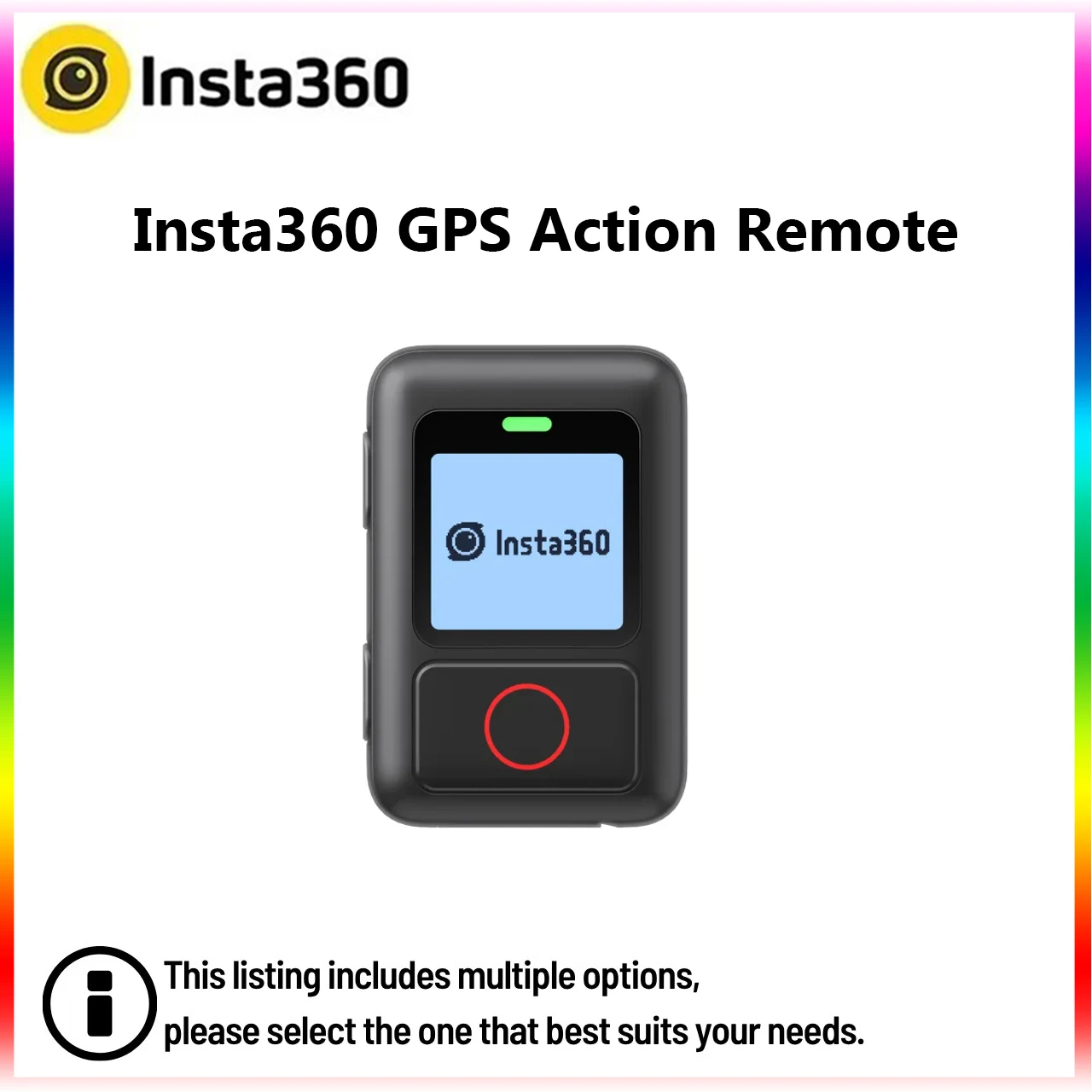 新バージョン Insta360 GPSアクションリモコン X5 X4 X3 GO 3S Ace Pro 