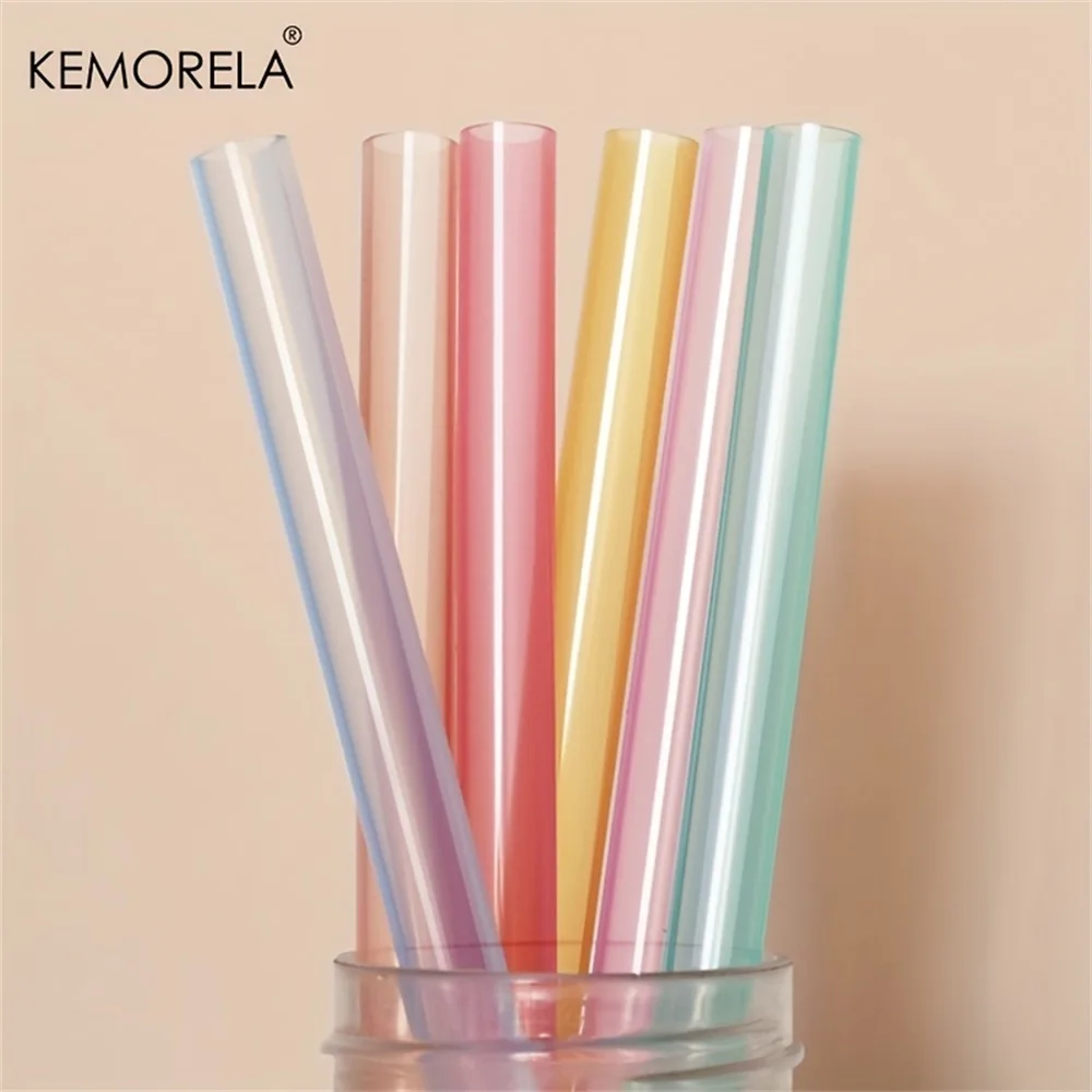 Set 6 Cannucce In Silicone Riutilizzabili | Senza BPA | Con Spazzola Di Pulizia | Diametro 6 Mm - Foto 8