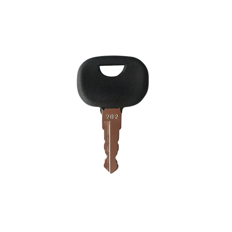 2pcs Ignition Keys 202 Compatible with Volvo Wheel Loader Compatible with John Deere Heavy Equipment