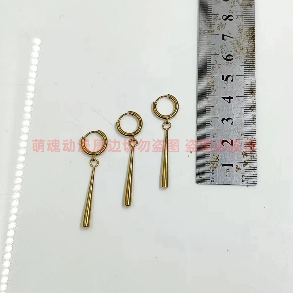 One Piece Earrings Roronoa Zoro Cosplay Stainless Steel Earrings New Style Anime Fans Gift For Stud Earrings Dangle Earrings Hoop Earrings Drop Earrings Pendant Earrings Long Earrings Crystal Earrings
