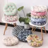 Coarse Cloth Round Style Cotton and Linen Style Seat Cushion Home Circular Cushion Japanese Style Futon Cushion Decoration 2