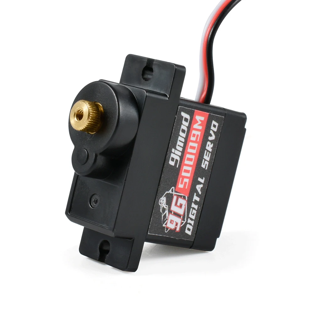 9imod Servo 9g 17g Digitaler Servomotor Hochgeschwindigkeitslenkung RC Servo Metal Gear Servo für 1/16 1/18 1/24 RC Auto Boot Hubschrauber – Detail 17