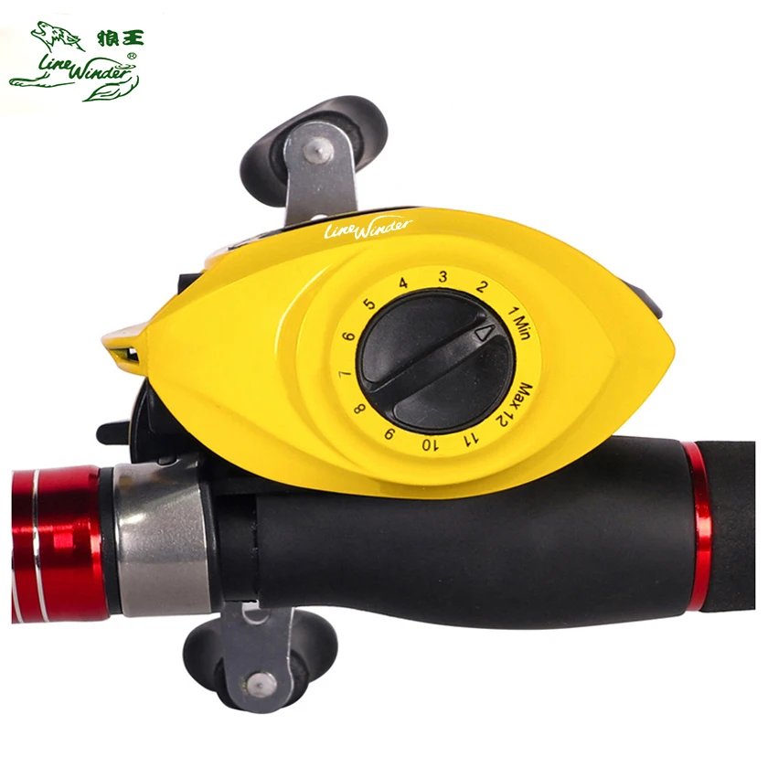 LIND WINDER 낚시 릴 방폭 와이어, 골드 스피드 비율 8.1:1, 겨울 낚시용 해수 휠, 14kg