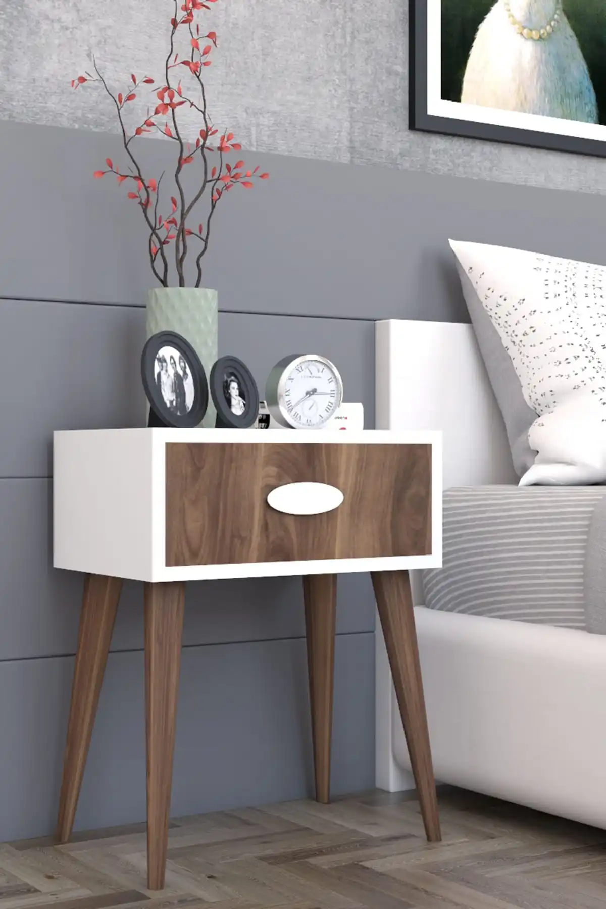 Walnut Trend Dresser Bedroom Furniture