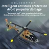 Coolbank 1/36 Scale EC135 6CH RC Helicopter W/ 6-Axis Gyro 3D/6G RC Flying Aircraft Model One Key Take Off/Landing Aircraft Boys 4