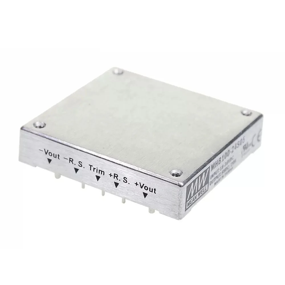 

MEAN WELL Power supply MHB100 100W 24V/48V to S05/S12/S24 DC converter