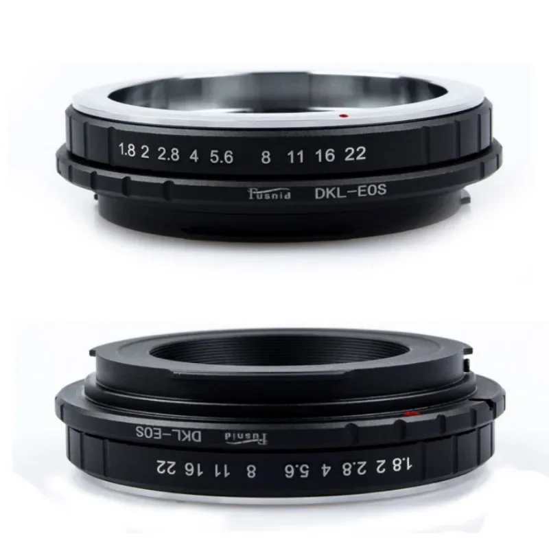 Anello Adattatore Per Obiettivo Dkl-Eos Di Alta Qualità Per Obiettivo Voignander Retina Dkl Per Fotocamera Reflex Digitale Canon Eos Ef Mount