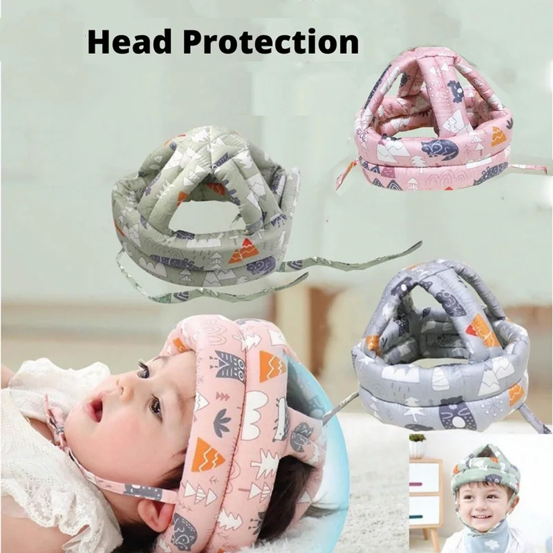 Baby Safety Helmet Head Protection Headgear Toddler Anti-fall Pad Children Learn To Walk Crash Cap