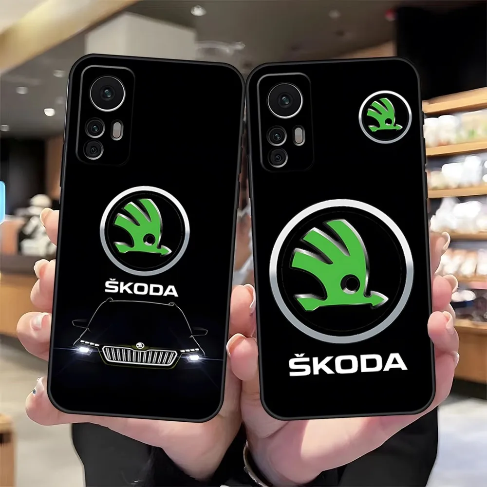 

Super Car Design-Skodas logo Phone Case for Xiaomi 13 12 11T Lite Ultra Redmi Note 12 10 Pro POCO F4 F5 X5 Pro Back Cover