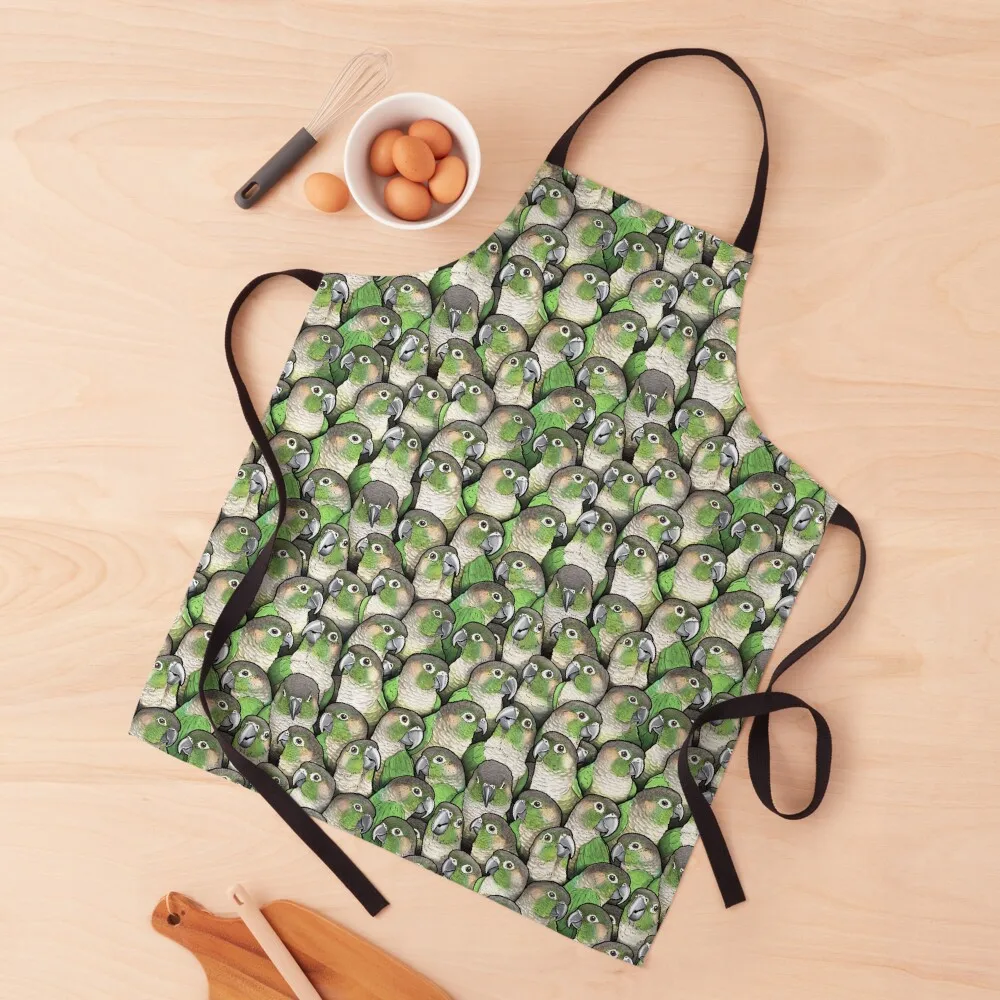 

Green-cheeked Conures Apron Camping Kitchen Cute Kitchen Kitchen on the wall Apron