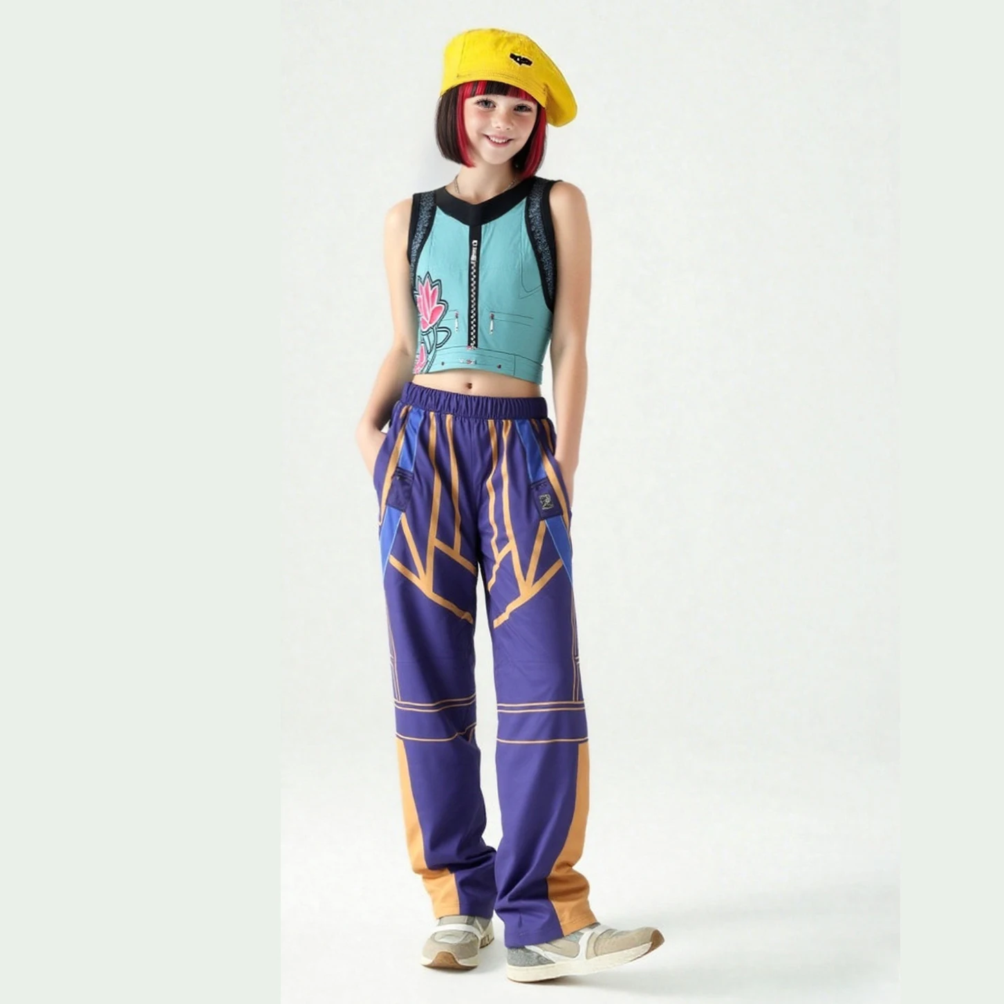 K-POP DEMON HUNTERS Kids Girls Fancy Dress Up Wig Costume Rumi Zoey Mira Cosplay $88.99 - AU