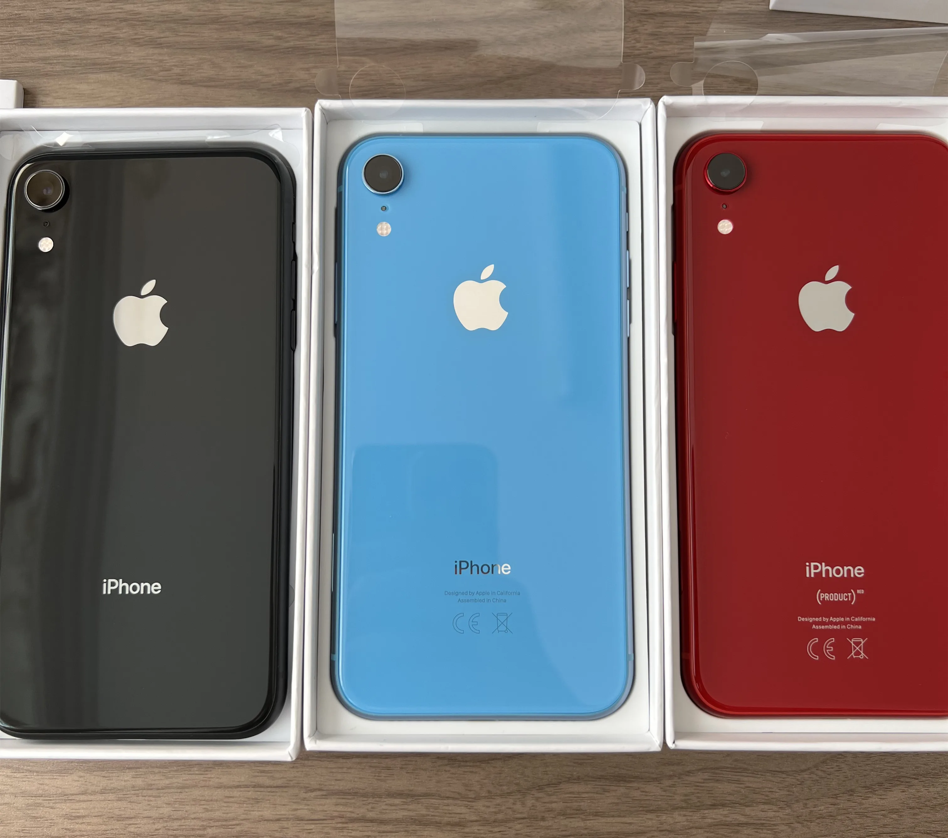 Apple-iphone xrスマートフォン,64GB, 128GB, 256GB rom,3GB RAM,iOS 
