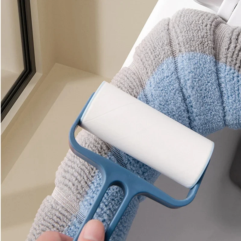 Knitted Toilet Cover with Carry Handle Four Seasons Thickened Toilet Cover General Purpose toilet seat cover