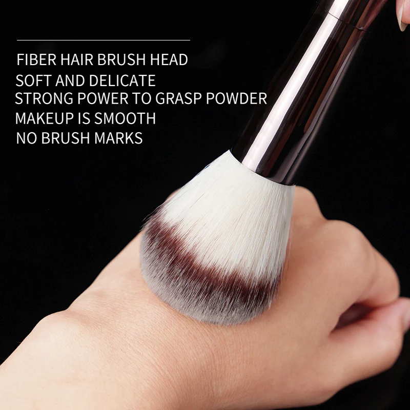 Hourglass Cruelty Free Makeup Brush-19Brushes Set Blusher Powder Eyeshadow Eyebrow Foundation Brush luxury Vegan Makeup Tools 6