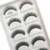 5 Pairs Transparent 3D Mink Eyelashes Natural Clear False Eye Lashes Soft Invisible Eyelash Wispy Makeup Faux Cils H13 X08 2
