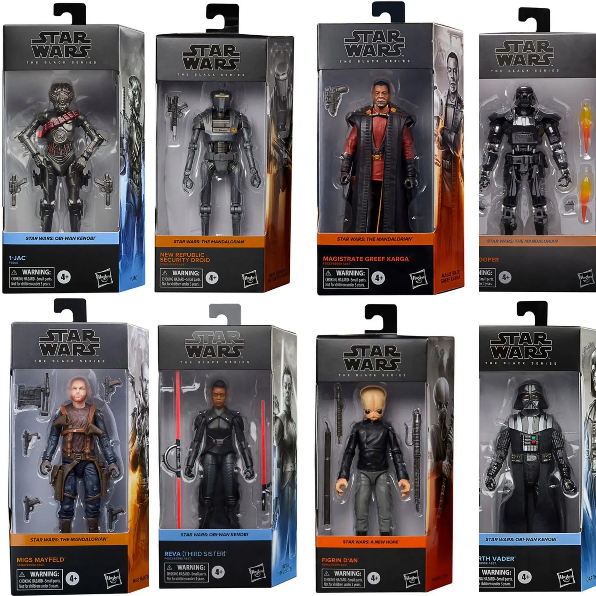 2022 New Star Wars Figuresthe Black Series 6 Inch Toy Action Figure Doll 41 Models With
