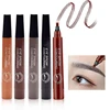 Eyebrows Pen Eyebrow Tattoo Waterproof Liquid Black Eye Brow Makeup Pencil Microblading 5