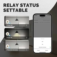 MOES Star Ring Series Mini Tuya WiFi/Zigbee Smart Switch DIY Module Light Switch 1/2 Gang Remote Control Work Alexa Google Home - Image 5