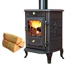 Traditional style cast iron Indoor stove wood burning stove with oven 1