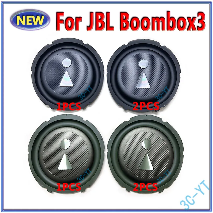 12PCSNewForJBLBoombox3BluetoothSpeakerBlackGreenHorn