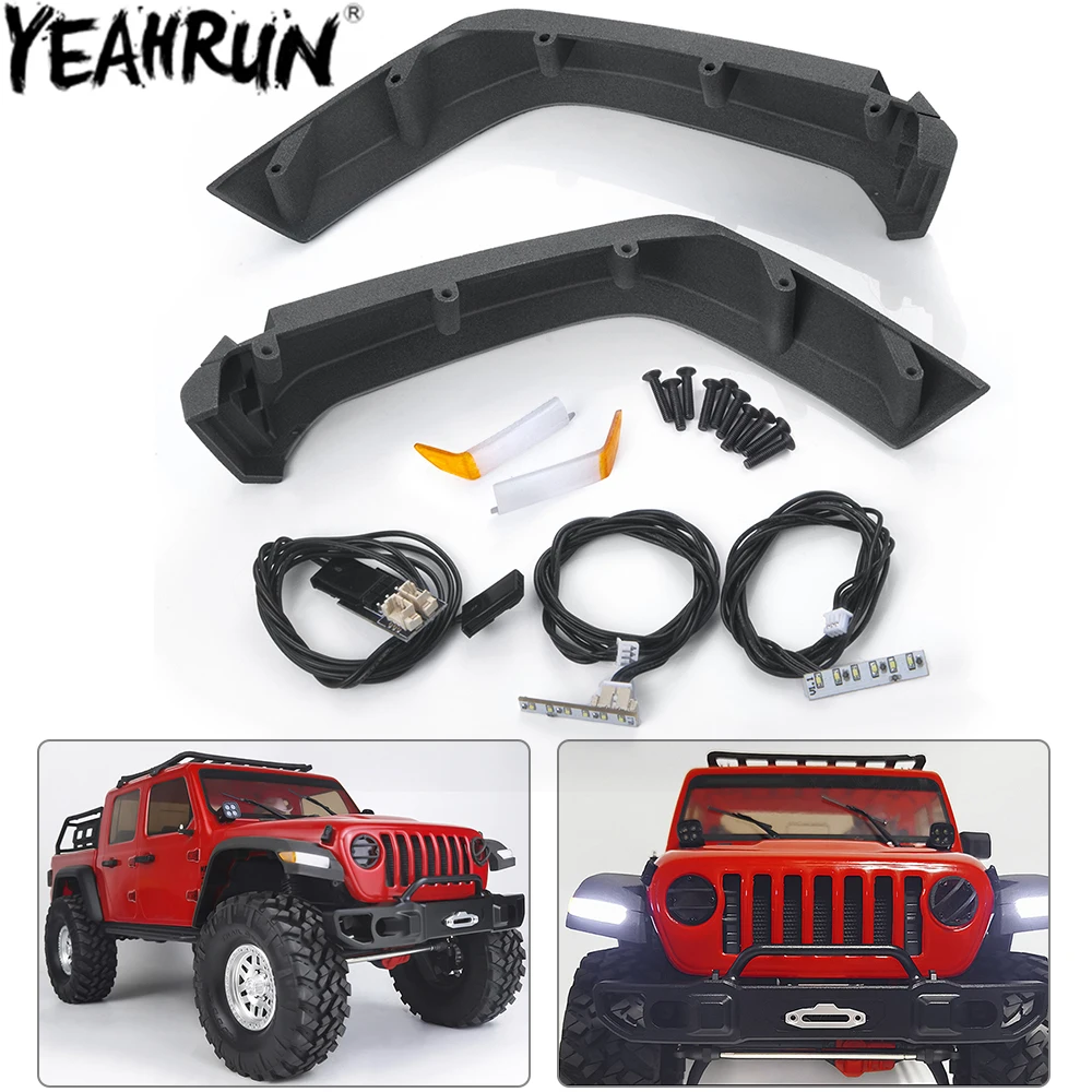 

Светодиодная лампа YEAHRUN 1/10 Axial SCX10 III AXI03007, декоративные детали