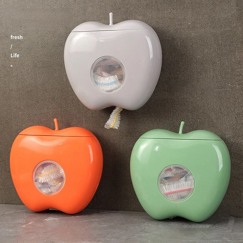

Wall Mounted Fresh Keeping Bag Storage Box Disposable Food Cover Storage Container Kitchen Organizer For Plastic Elastic Bag