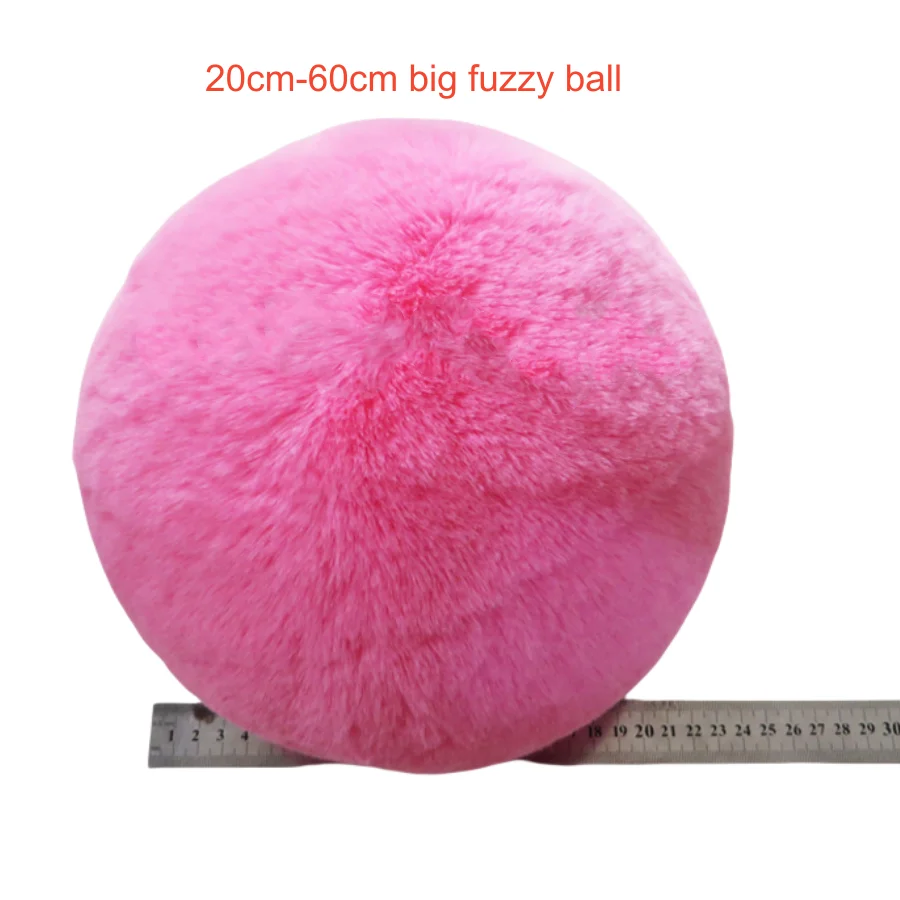 Factory Hot Sale New Big Size Soft DIY 20cm 7.87inch Poms Ball Faux Fur Balls Fluffy Pom Pom for Decoration