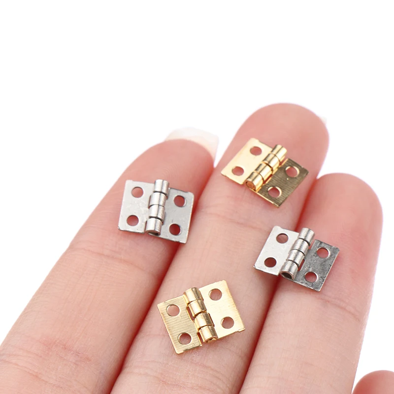 For 1/10 RC Crawler Car Trx4 1/14 Tamiya RC Dump Truck SCANIA 770S Mini Door Hinge Simulation Folding 10pcs