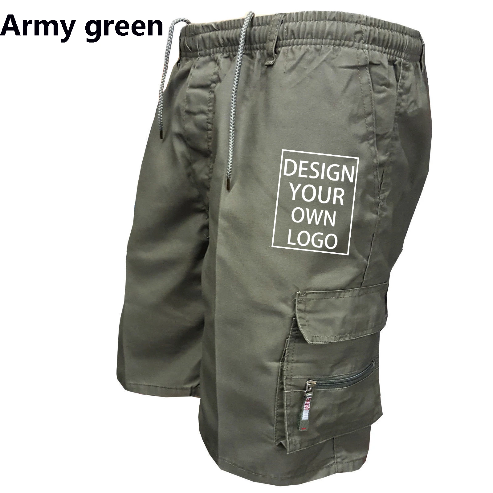Customized Summer Printed Men's Cargo Shorts Casual Jogging Shorts Loose Pocket Work Shorts Sports Shorts