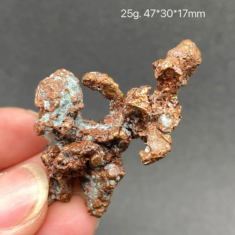 100% Rare Natural Copper Mineral Specimens Stones and Crystals Healing Crystal from China