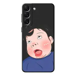 Whimsical Cartoon Character Silicone Phone Case - Galaxy S22 Plus (UUAZA01)