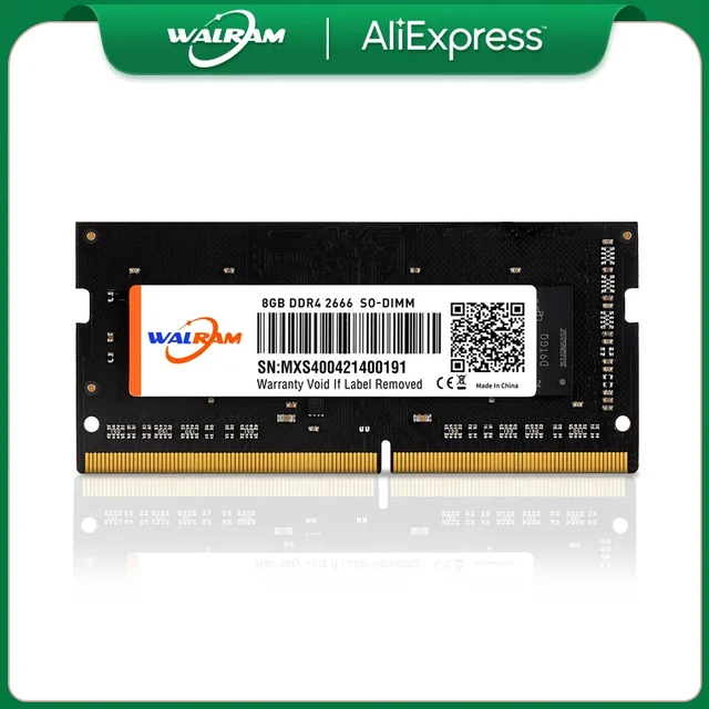 WALRAM memoria ram DDR2 DDR3 DDR4 2GB 4GB 8GB Laptop Memories 800 1333 1600 1866 2133 2400 2666MHz DDR3L 204pin Notebook memory 1