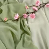 12PCS Terracotta Chiffon Wedding Table Runner Table Setting Gauze Sheer Vintage Christmas Dining Birthday Party Table Decor 4