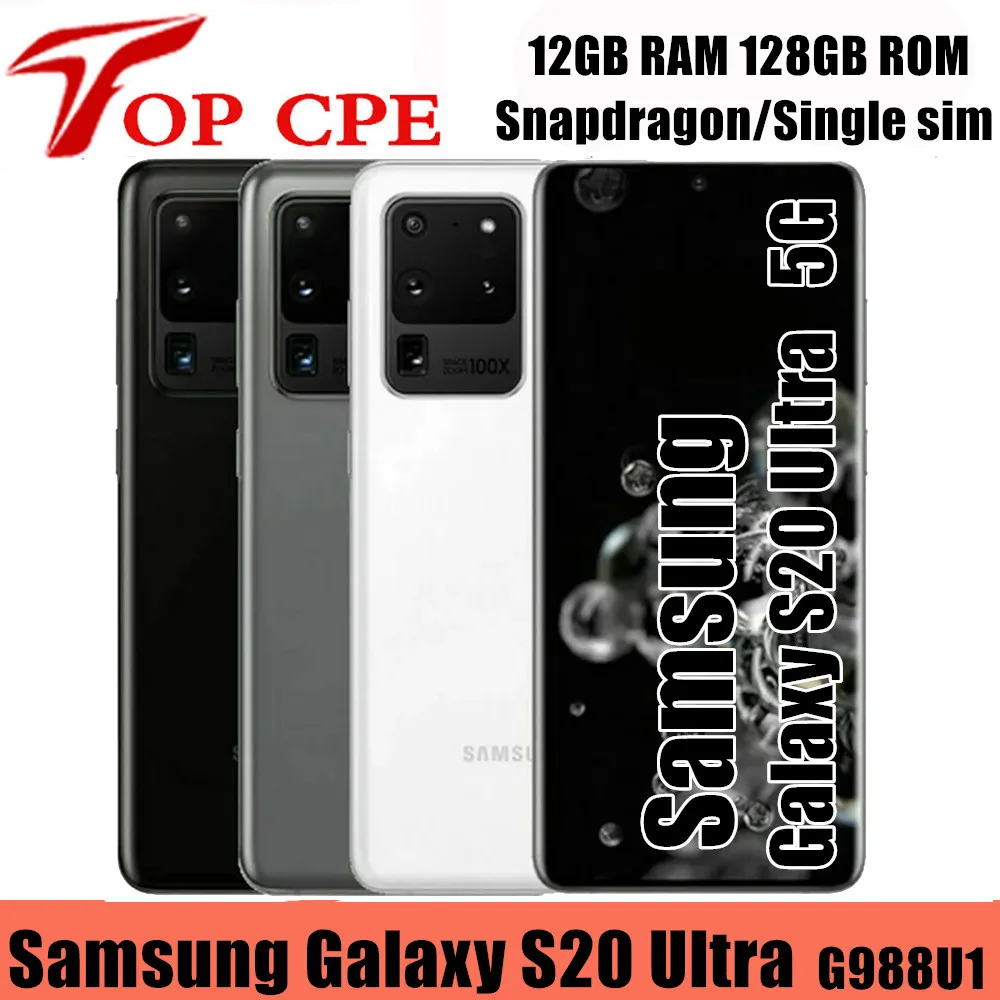 Samsung Galaxy S21 Ultra 5g G998u1 6.8 Rom 128/256gb Ram 12gb Snapdragon  Nfc - Mobile Phones - Aliexpress