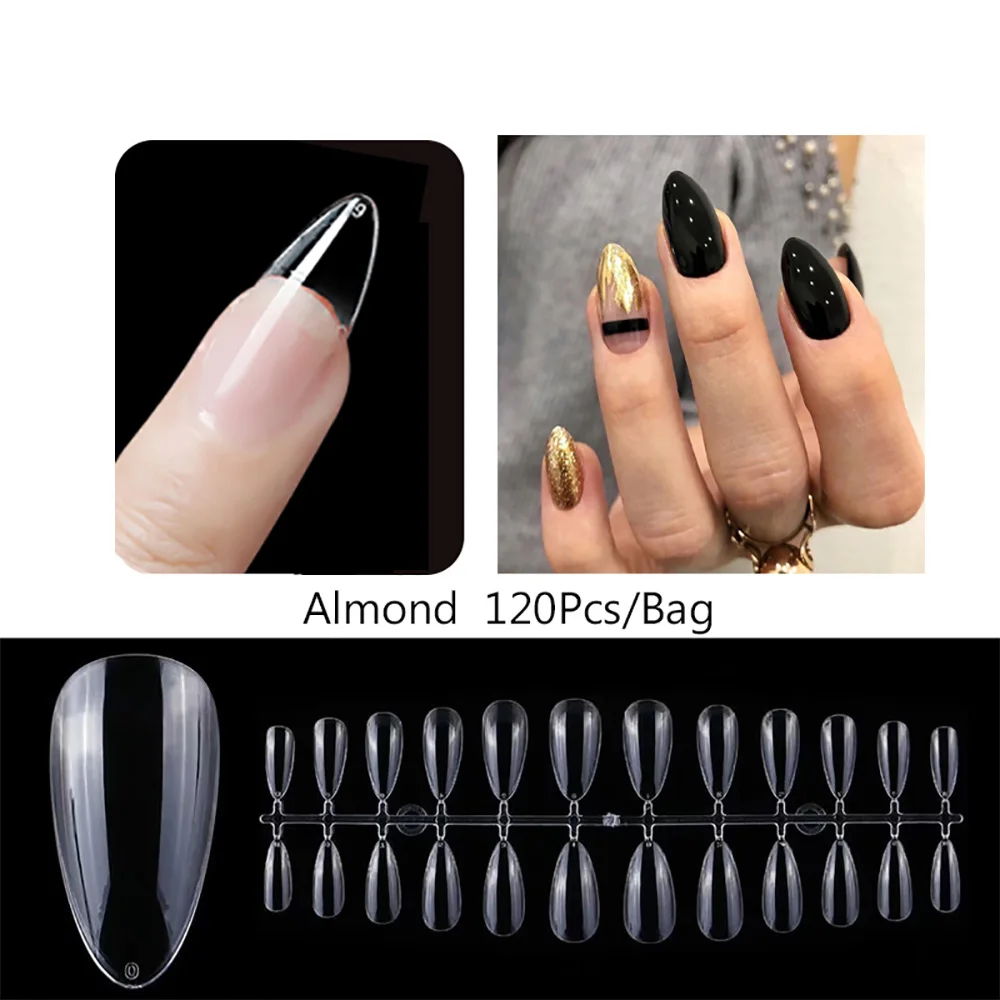 Nail Tips 120pcs fake nails nail tips false nails false nail tips