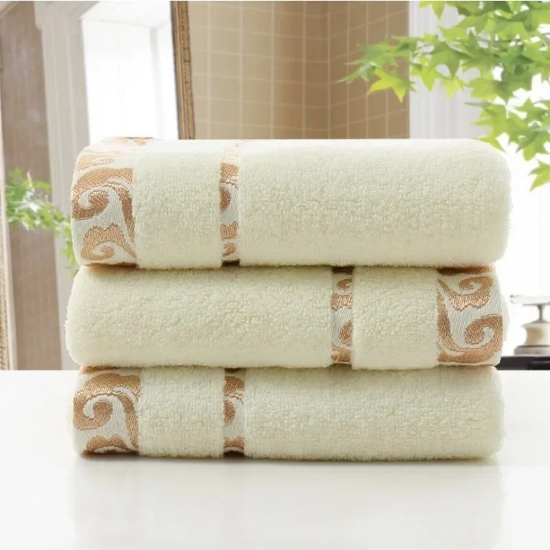 Towel Set Thick Soft Print Bath Hand Hotel Spa Face Kitchen Hair Towel For Adults and Kids toalha de banho havlu toallas recznik bath towels cotton towel cotton face towels
