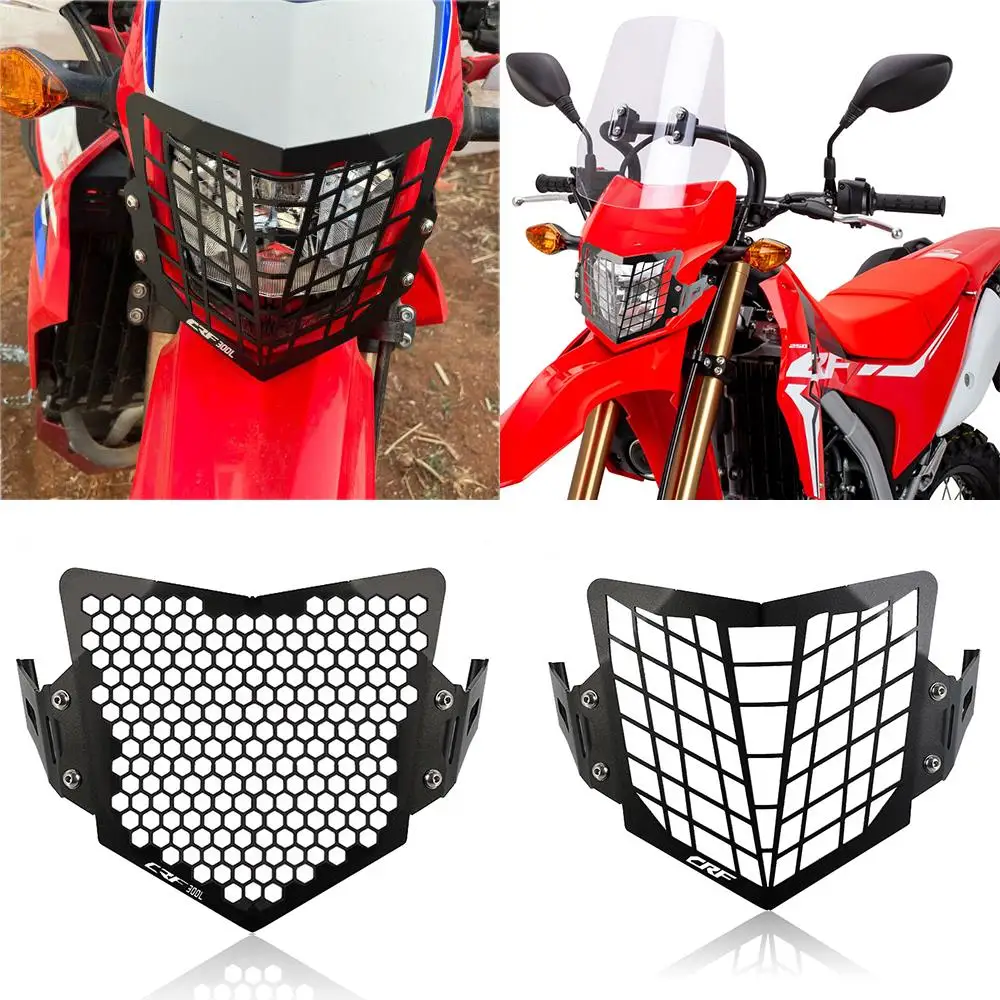 

CRF 250L 250M 300L Motorcycle Headlight Guard Cover Grille Protector For Honda CRF250L CRF250M CRF300L CRF 250 300 L/M 2012-2023