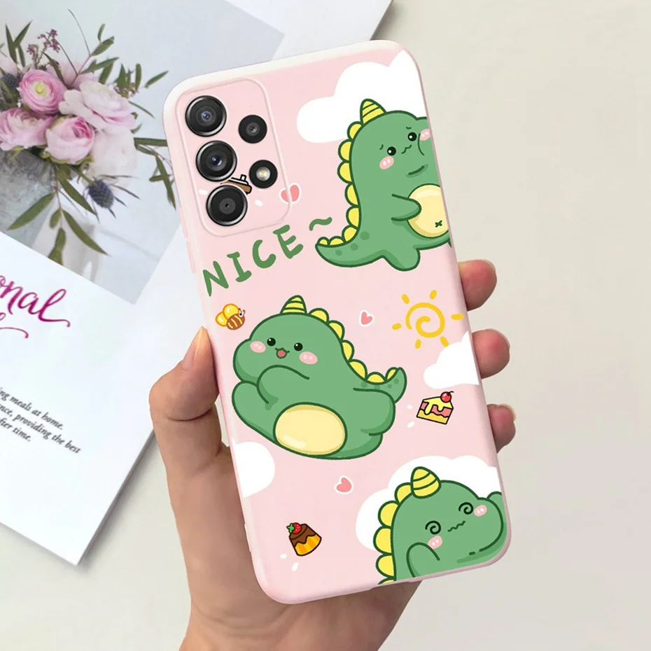 Cute Animal Cartoon Soft Silicone Phone Case - Compatible with Samsung Galaxy A13/A23