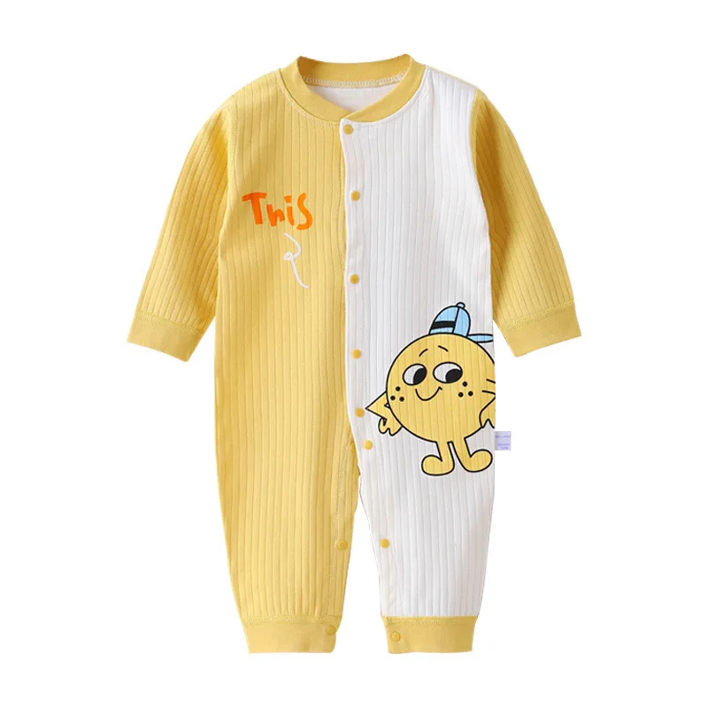 

Boys girls rompers baby spring autumn clothes long-sleeved Newborn jumpsuits morning and evening pajamas jumpsuits clothes