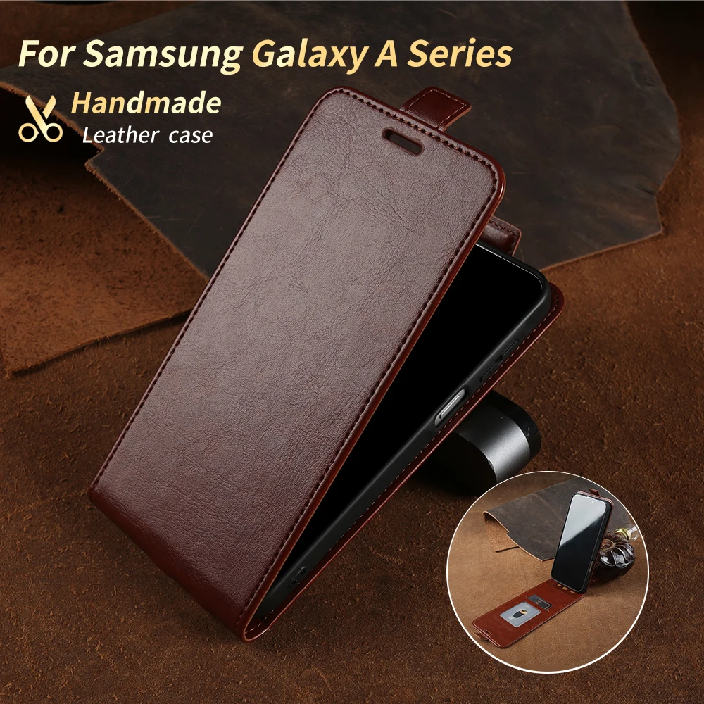 Luxury Leather Flip Phone Case Cover