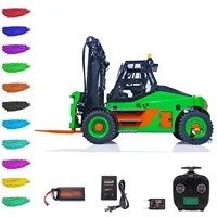 1:14 LESU Aoue-LD160S RC Hydraulic Fork Lift Metal RTR TOUCAN Painted Finished Remote Control Light Sound Trucks THZH1566 1