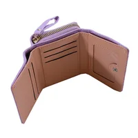 Portefeuilles pour femmes Kawaii mignon portefeuille de luxe concepteur dame portefeuille sac à main femmes portefeuille petites femmes en cuir portefeuille porte-monnaie 6