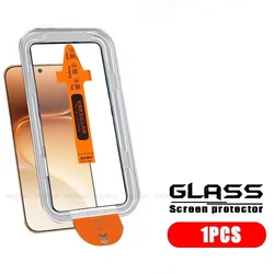 Premium Tempered Glass Screen Protector | 9H Full Coverage & Dust - Free for Honor 600 Pro (1 - 4 Pack) (1 Front Glass)