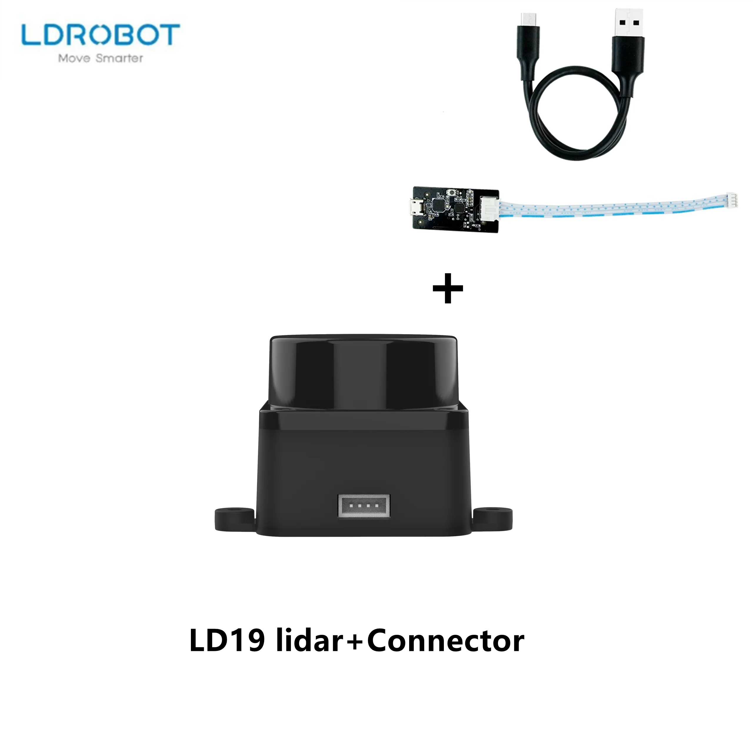 LDROBOT LD06 LD19 LD14 LD14P laser radar Lidar D200 kit D300 kit Range measurement indoor and outdoor SLAM mapping ROS1 and ROS2
