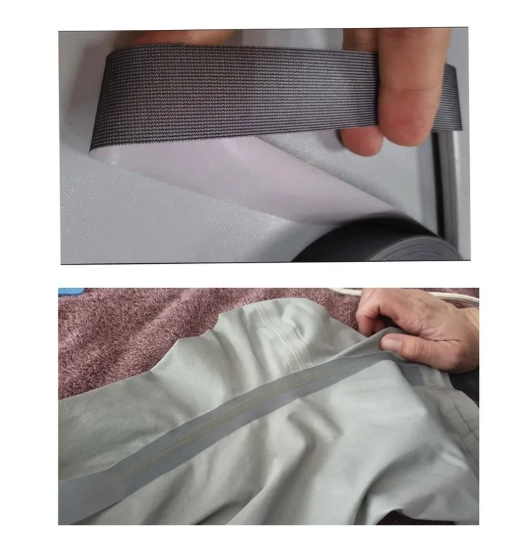 One Roll Width 4CM Waterproof Iron-on Seam Sealing Repair Tape for Clothing,Neoprene Wetsuit Wader Rain Jacket Pants Ski Suit