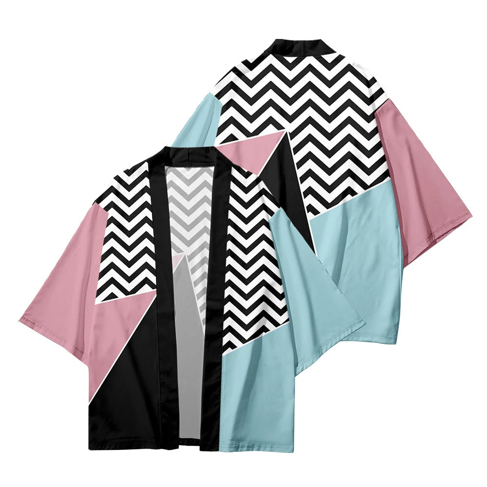 

tiktok The same kind Loose Cardigan Women and Men Harajuku Japanese Kimono Cosplay Haori Blouse Tops Yukata Robe Clothing