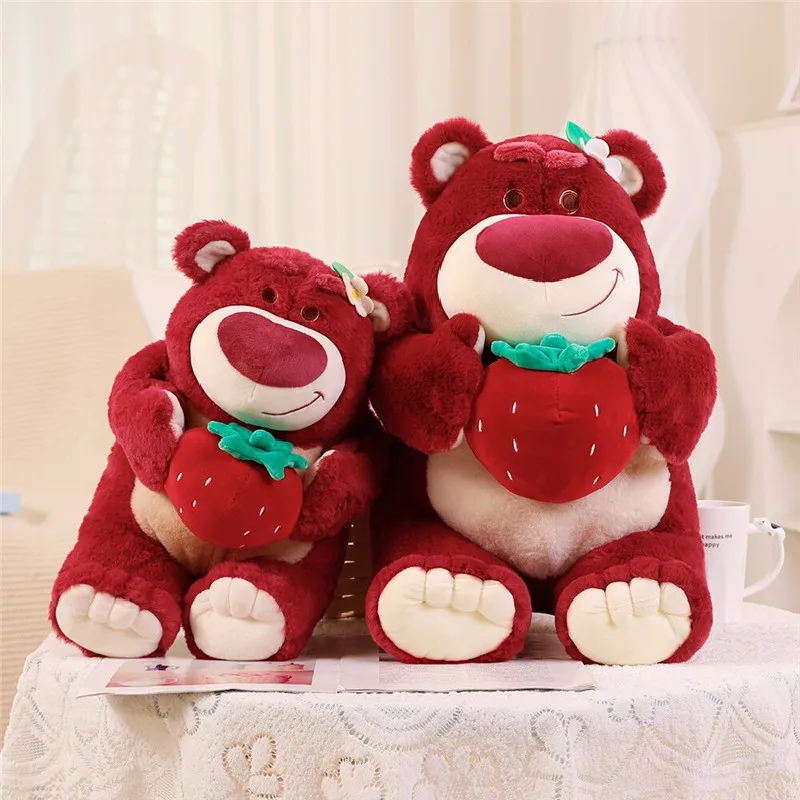 

2023 New Disney Kawaii Anime Lots-O-Huggin Bear Plush Toy Sleeping Pillow Cartoon Stuffed Doll Fashion Children Christmas Gift