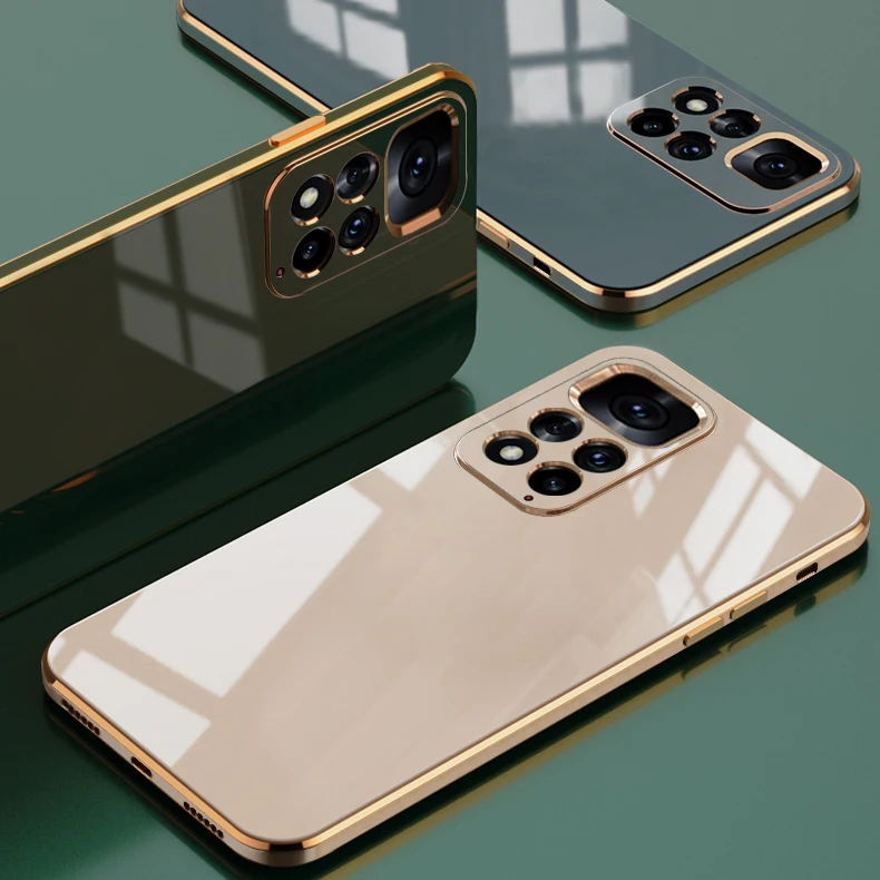 Funda Xiaomi Redmi Note 11 10 9 Pro Plus Max 9S 10S 11S 10 9 11 S 9Pro 10Pro 11Pro Global Case Luxury Plating -puhelimelle _voghion.com