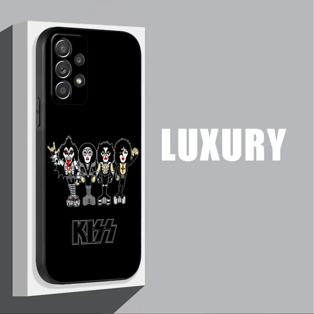 Kiss Classics Rock Band Soft Back Phone Case